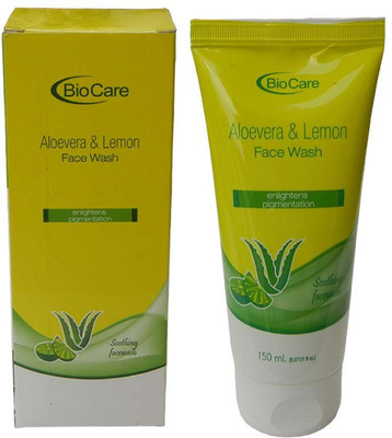 BIOCARE Aloevera And Lemon  For Pigmentation Face Wash(150 ml)