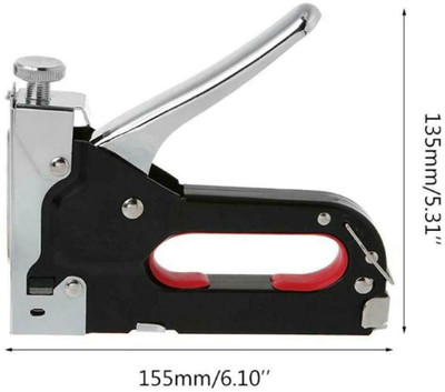 Mass Pro Heavy Duty Stapler Staple Gun with Staples Nails Set for Multipurpose Wood/Furniture/Seat Covers/Tent Decorations Etc. Cordless  Stapler