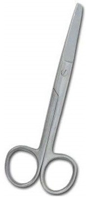 Forgesy Dressing Scissor Straight Dissecting Scissors(Blunt/Blunt Blades)