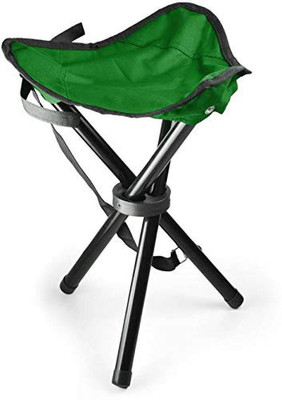 Saiyam Tripod Stool for Camping & Travelling, Portable & Foldable Tripod Kit Tripod Kit(Black, Supports Up to 300 g)