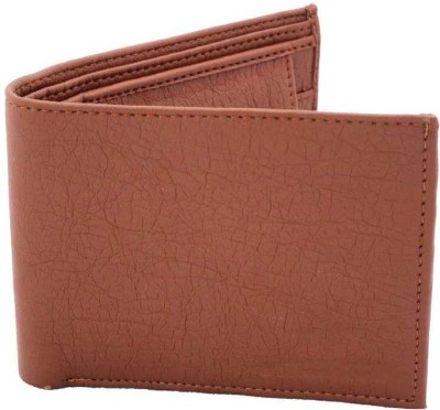 Fabtrim Men Casual Tan Artificial Leather Wallet(5 Card Slots)