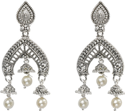 SILVER SHINE Stunning Unique Alloy Drops & Danglers