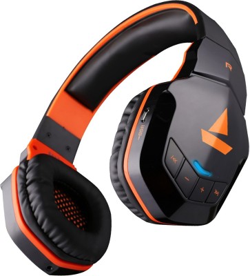 boAt Rockerz 510 Super Extra Bass Bluetooth Headset (Molten Orange, On the Ear)
