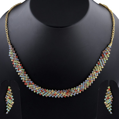 SILVER SHINE Alloy Multicolor Jewellery Set(Pack of 1)
