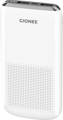 Gionee 10000 mAh Power Bank (Fast Charging, 12 W)  (White, Lithium Polymer)