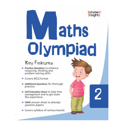 Scholars Insights Maths Olympiad Grade 2(English, Paperback, Ambika N. Singla)