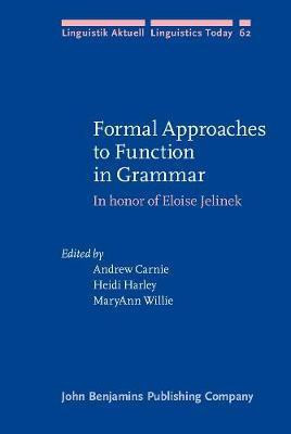 Formal Approaches to Function in Grammar(English, Hardcover, unknown)