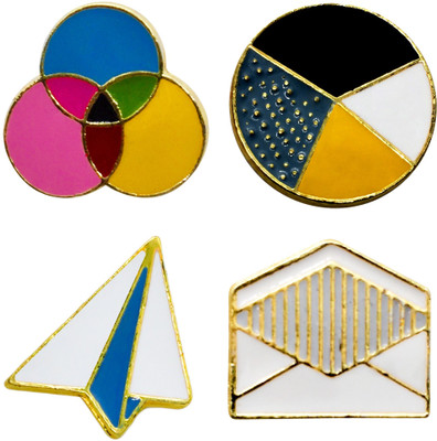 FURE Back to School Enamel Pins Brooch(Multicolor)