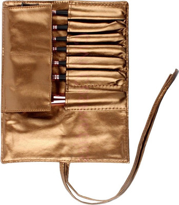 Nema 7 pcs Makeup Brush Set - Gold(Pack of 7)