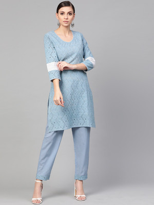 Idalia Women Kurta Pant Set