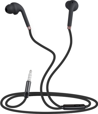 Zebronics ZEB COROLLA Wired Headset (Black, Wired in the ear)