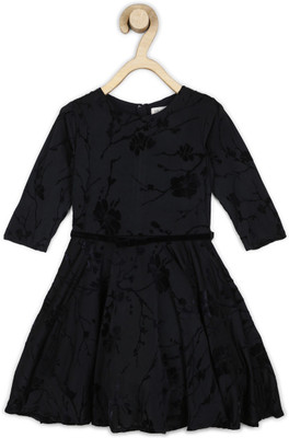 gini-jony-girls-above-knee-casual-dressblack-34-sleeve-1