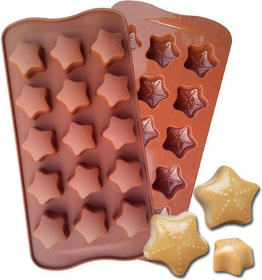 H D Enterprise Silicone Chocolate Mould 15(Pack of 1)