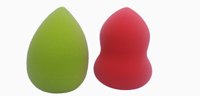 Pancikaa Set Of 2 Beauty Blender Foundation and make up sponge, Contour Puff Sponge, Makeup Beauty Foundation Cream Powder Liquid Blender Spong Puff