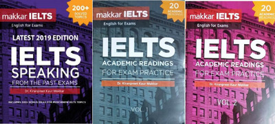 Makkar Ielts Speaking And Academic Readings Vol1 & Vol2 From The Past Exams By Kiranpreet Kaur Makkar, Paper Back(Paperback, Kiranpreet Kaur Makkar)