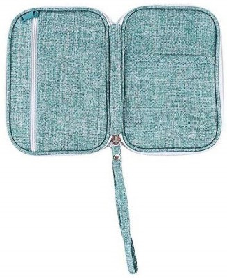 Connectwide Fashion Men and Women Travel Passport Holder CW-77-Green(Green)