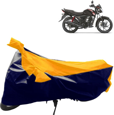 VOCADO Two Wheeler Cover for Suzuki(Sling Shot Plus, Blue, Yellow)
