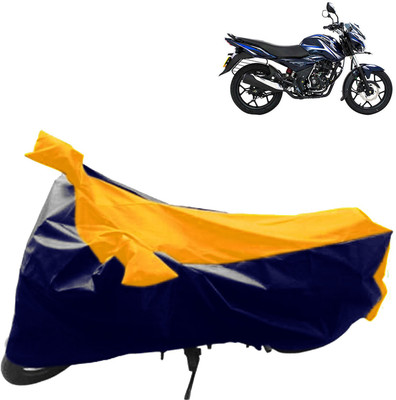 VOCADO Two Wheeler Cover for Bajaj(Discover 125 DTS-i, Blue, Yellow)