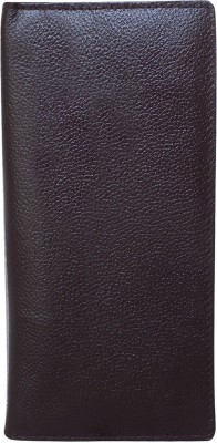 Style 98 Men Brown Genuine Leather Wallet(16 Card Slots)