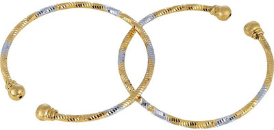 Aarav Creations Brass, Metal Cuff(Pack of 2)