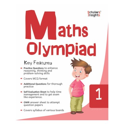 Scholars Insights Maths Olympiad Grade 1(English, Paperback, Ambika N. Singla)