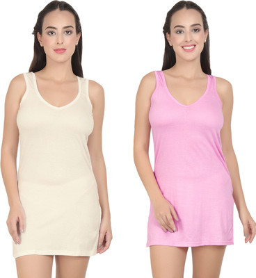 Blazon Women Chemise(Pack of 2)