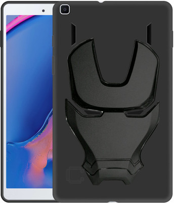 Case Creation Back Cover for Samsung Galaxy Tab A 8.0 (2019) SM-T295(Black, 3D Case, Silicon)
