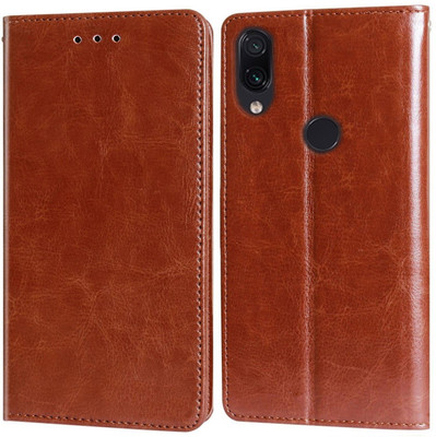 Unistuff Back Cover for Mi Redmi Note 7 Pro, Mi Redmi Note 7, Mi Redmi Note 7S(Brown, Hard Case, Pack of: 1)