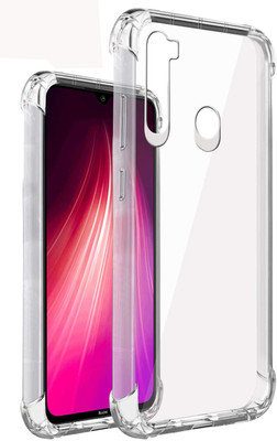 Big Cat Bumper Case for Shock Proof Transparent Bumper Corners with Air Cushion Technology For Xiaomi Redmi Note 8(Transparent, Shock Proof, Pack of: 1)