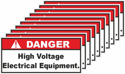 rangvishwa High Voltage Electrical Equipment Emergency Sign