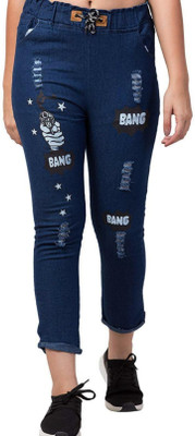 Neha Jogger Fit Women Dark Blue Jeans