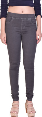 FCK-3 Grey Jegging(Solid)