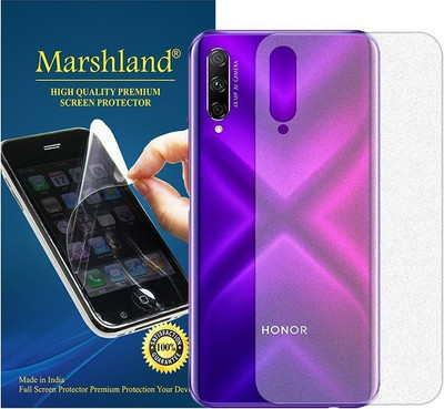 MARSHLAND Back Screen Guard for Honor 9X Pro Matte Finish(Pack of 1)