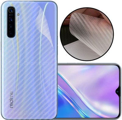 CASE CREATION Oppo Realme X9 (2019) Mobile Skin(3D Carbon Fibre Transparent Back Skin Matte Finish)
