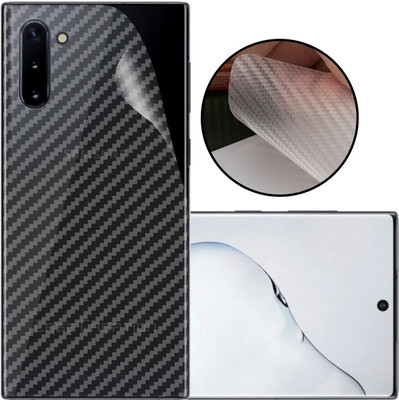 CASE CREATION Samsung Galaxy Note10 Mobile Skin(3D Carbon Fibre Transparent Back Skin Matte Finish)
