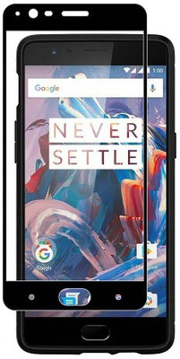 Snatchy Edge To Edge Tempered Glass for OnePlus 3(Pack of 1)