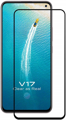 LIKEDESIGN Edge To Edge Tempered Glass for Vivo V17(Pack of 1)