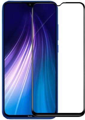 HUPSHY Edge To Edge Tempered Glass for Mi Redmi Note 8T(Pack of 1)
