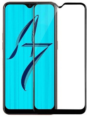 Snatchy Edge To Edge Tempered Glass for Oppo A7(Pack of 1)