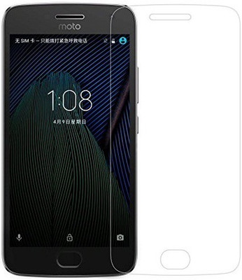 Power Tempered Glass Guard for Motorola Moto G5s(Pack of 1)