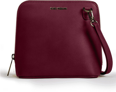 DailyObjects Purple Shoulder Bag Handcrafted