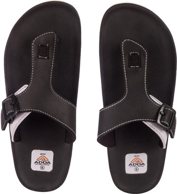 adda black slippers