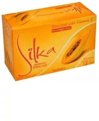 SILKA Vitamin E Enriched Soap For Anti Ageing(Pack OF 2)(2 x 135 g)