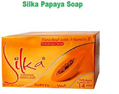 SILKA Herbal Whitening Soap(Pack Of 2)(2 x 135 g)