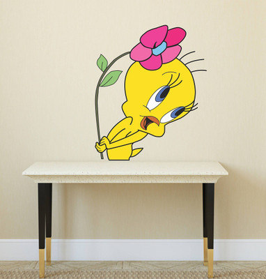 Littlebuds 60 cm Duck Removable Sticker(Pack of 1)
