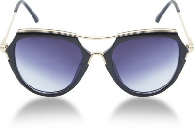 VAST Oval Sunglasses(For Men & Women, Green)