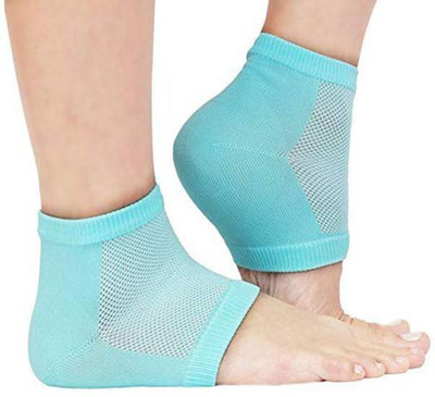 WZPHD Cotton Heel Relief Heel Support (Multicolor) Heel Support(Blue)