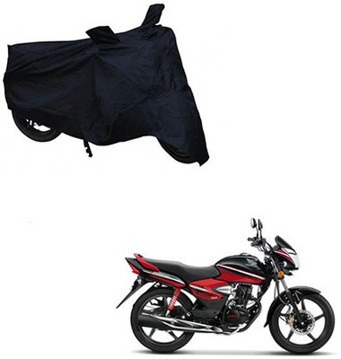 Gavya Waterproof Two Wheeler Cover for Honda(CB Shine, Black)