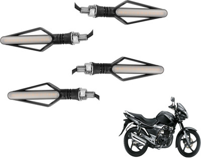 MOCKHE Front, Rear LED Indicator Light for Suzuki GS(Yellow, Red)