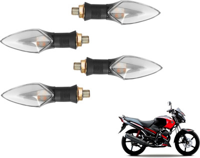 MOCKHE Front, Rear LED Indicator Light for Yamaha Gladiator(Yellow, Red)